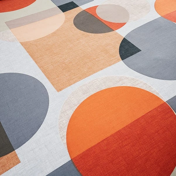 Elements Oscar Reversible Orange Duvet Cover And Pillowcase Set 11 Elements Oscar Reversible Orange Duvet Cover And Pillowcase Set - Image 9