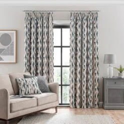 Elements Triangles Pencil Pleat Curtains -Elements 30733753 alt01