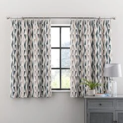 Elements Triangles Pencil Pleat Curtains -Elements 30733753 alt05