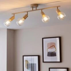 Elements Koppla 4 Light Semi Flush Spotlight Bar 38 Elements Koppla 4 Light Semi Flush Spotlight Bar -Elements 30754817