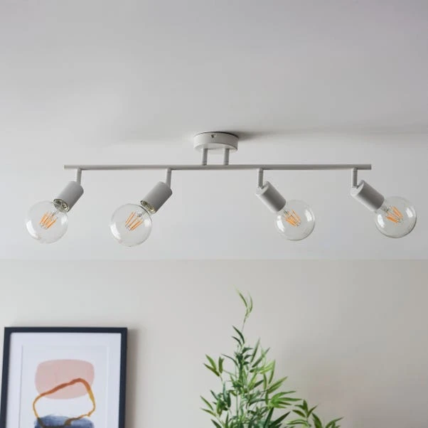 Elements Koppla 4 Light Semi Flush Spotlight Bar 9 Elements Koppla 4 Light Semi Flush Spotlight Bar - Image 7