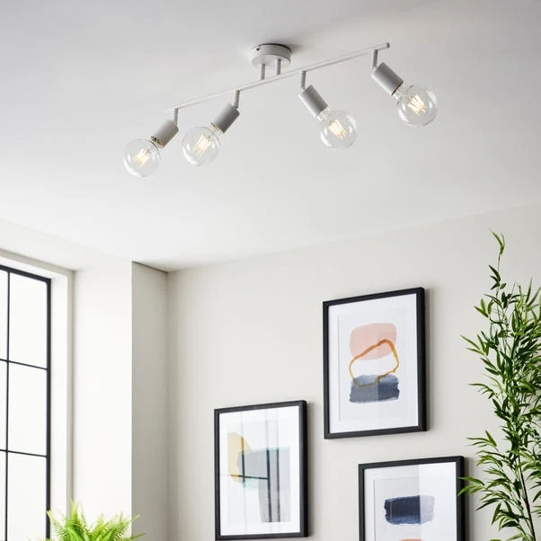 Elements Koppla 4 Light Semi Flush Spotlight Bar 11 Elements Koppla 4 Light Semi Flush Spotlight Bar - Image 9