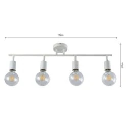 Elements Koppla 4 Light Semi Flush Spotlight Bar 36 Elements Koppla 4 Light Semi Flush Spotlight Bar -Elements 30754818 alt06
