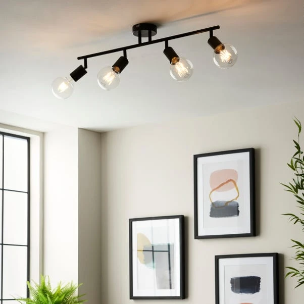 Elements Koppla 4 Light Semi Flush Spotlight Bar 22 Elements Koppla 4 Light Semi Flush Spotlight Bar - Image 20