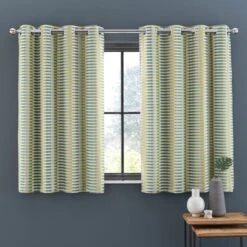 Elements Kansas Stripe Eyelet Curtains -Elements 30755096 alt05