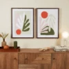 Set Of 2 Elements Lokke Framed Prints -Elements 30766124