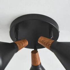 Elements Wolston 3 Light Semi Flush Spotlight -Elements 30766161 alt03