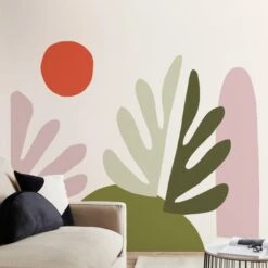 Elements Leaf Wall Mural -Elements 30770413 alt01