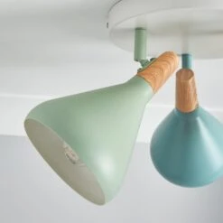 Elements Wolston 3 Light Semi Flush Spotlight -Elements 30856961 alt02