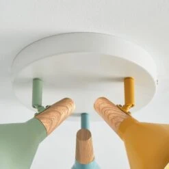 Elements Wolston 3 Light Semi Flush Spotlight -Elements 30856961 alt03