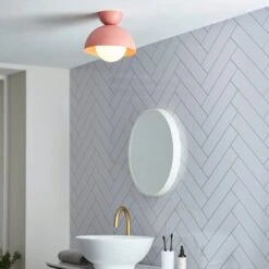 Elements Lunebar Flush Ceiling Light -Elements 30869670 alt09