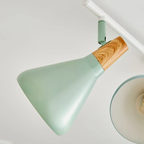 Elements Wolston 4 Light Semi Flush Spotlight Bar 5 Elements Wolston 4 Light Semi Flush Spotlight Bar - Image 3