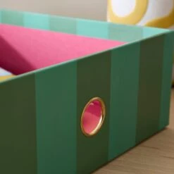 Elements Sutton Stripe A4 Storage Box 8 Elements Sutton Stripe A4 Storage Box -Elements 30893163 alt02