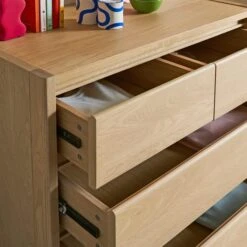 Elements Holmes 5 Drawer Chest, Oak 11 Elements Holmes 5 Drawer Chest, Oak -Elements 30893709 alt02