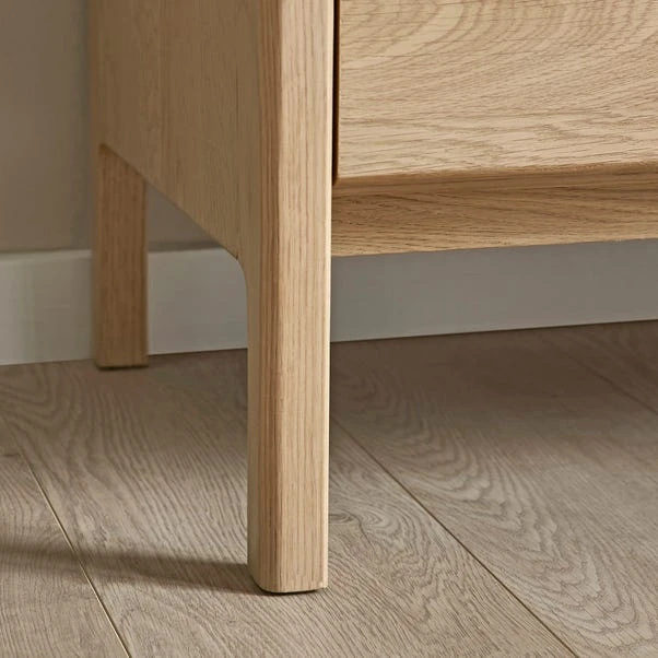 Elements Holmes 5 Drawer Chest, Oak 7 Elements Holmes 5 Drawer Chest, Oak - Image 5