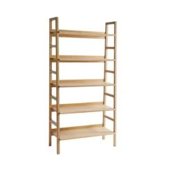 Elements Holmes Bookcase, Oak -Elements 30893743 alt04