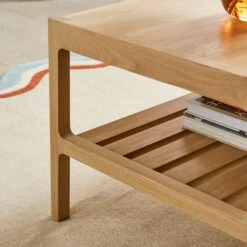 Elements Holmes Rectangular Coffee Table, Oak -Elements 30893744 alt02