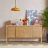 Elements Holmes Large Sideboard, Oak -Elements 30893745
