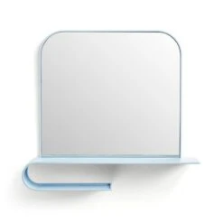 Elements Squoval Wall Mirror With Curling Shelf -Elements 30893750 alt02