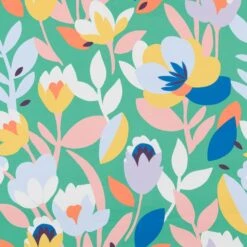 Elements Fieldsley Floral Green Blackout Roller Blind -Elements 30893959 alt01