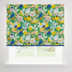 Elements Fieldsley Floral Green Blackout Roller Blind -Elements 30893959 alt03