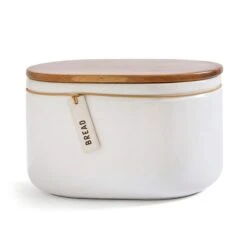 Elements Cream Speckled Hang Tag Bread Bin -Elements 30893970 alt02