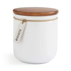 Elements Cream Speckled Hang Tag Biscuit Jar 7 Elements Cream Speckled Hang Tag Biscuit Jar -Elements 30893972 alt02