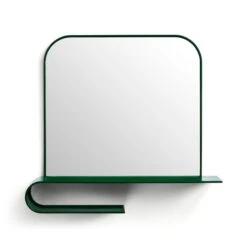 Elements Squoval Wall Mirror With Curling Shelf -Elements 30894689 alt02