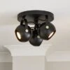 Elements Olympya 3 Light Adjustable Semi Flush Spotlight -Elements 30894869