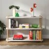 Elements Miller Low Bookcase, Stone -Elements 30895134