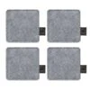 Elements Set Of 4 Grey Coasters 1 Elements Set Of 4 Grey Coasters -Elements 30897093