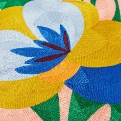 Elements Fieldsley Floral Crewel Square Cushion -Elements 30898209 alt04