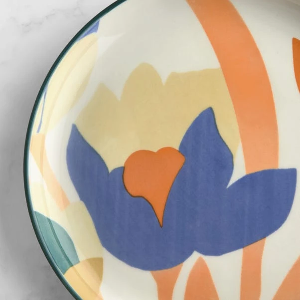 Elements Fieldsley Floral Stoneware Side Plate 4 Elements Fieldsley Floral Stoneware Side Plate - Image 2