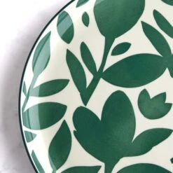 Elements Silhouette Green Stoneware Dinner Plate 5 Elements Silhouette Green Stoneware Dinner Plate -Elements 30898570 alt01