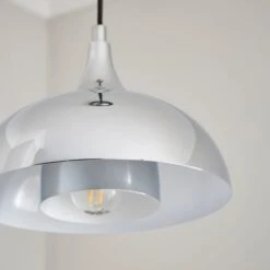 Elements Lennon 2 Tier Dome Mini Pendant Light 22 Elements Lennon 2 Tier Dome Mini Pendant Light -Elements 30898668 alt02