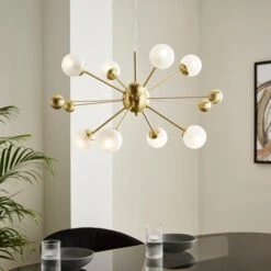 Elements Nova 8 Light Cluster Ceiling Light