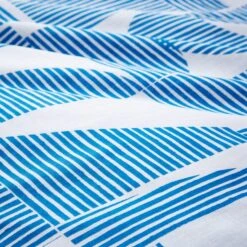 Elements Ezra Blue Cotton Duvet Cover And Pillowcase Set -Elements 30902413 alt05