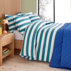 Elements Bold Stripe Cotton Duvet Cover And Pillowcase Set 41 Elements Bold Stripe Cotton Duvet Cover And Pillowcase Set -Elements 30902441 alt06