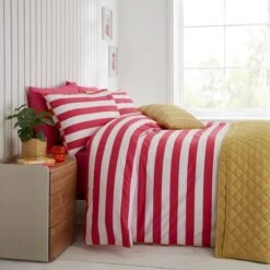 Elements Bold Stripe Cotton Duvet Cover And Pillowcase Set 29 Elements Bold Stripe Cotton Duvet Cover And Pillowcase Set -Elements 30902579 alt06