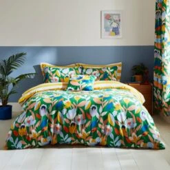 Elements Fieldsley Multicoloured Cotton Duvet Cover And Pillowcase Set 28 Elements Fieldsley Multicoloured Cotton Duvet Cover And Pillowcase Set -Elements 30903877