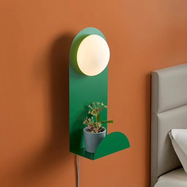 Elements Harton Shelved Wall Light 5 Elements Harton Shelved Wall Light - Image 3