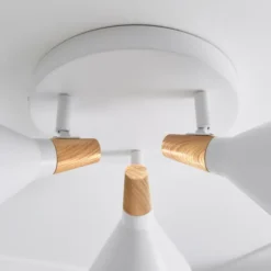 Elements Wolston 3 Light Semi Flush Spotlight -Elements 30948846 alt03